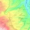 Mappa topografica La Florida, altitudine, rilievo