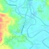 Mappa topografica Tara, altitudine, rilievo