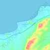 Mappa topografica Salinas del Rey, altitudine, rilievo