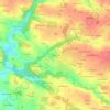Mappa topografica Bois Gestin, altitudine, rilievo