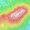 Mappa topografica Schöckl, altitudine, rilievo