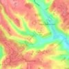 Mappa topografica Nettleden, altitudine, rilievo