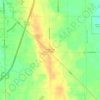 Mappa topografica Maple Grove Corners, altitudine, rilievo