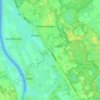 Mappa topografica Bergsche Heide, altitudine, rilievo