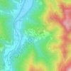 Mappa topografica Casario, altitudine, rilievo