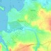 Mappa topografica Brenesquen, altitudine, rilievo