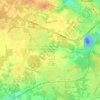 Mappa topografica Les Bauches du Désert, altitudine, rilievo