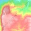 Mappa topografica Tabladillo, altitudine, rilievo