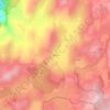 Mappa topografica Mativet, altitudine, rilievo