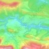 Mappa topografica Les Forges, altitudine, rilievo