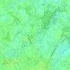 Mappa topografica Hellegat, altitudine, rilievo