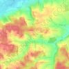 Mappa topografica Altenkirchen, altitudine, rilievo