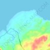Mappa topografica Saoit, altitudine, rilievo