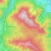 Mappa topografica Monte Tavianella, altitudine, rilievo