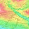 Mappa topografica Kearsley, altitudine, rilievo