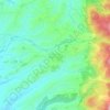 Mappa topografica Pieve di Santa Luce, altitudine, rilievo