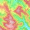 Mappa topografica Ober-Nauses, altitudine, rilievo