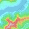 Mappa topografica Palase, altitudine, rilievo