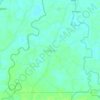 Mappa topografica Canubing 2, altitudine, rilievo