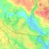 Mappa topografica Kerlois, altitudine, rilievo