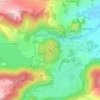 Mappa topografica Le Tartaret, altitudine, rilievo