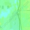 Mappa topografica Plumas Lake, altitudine, rilievo
