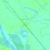Mappa topografica Elm Grove, altitudine, rilievo