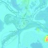 Mappa topografica El Banco, altitudine, rilievo