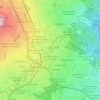 Mappa topografica Constituyentes, altitudine, rilievo
