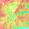 Mappa topografica La Lèque, altitudine, rilievo