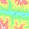 Mappa topografica 温泉乡, altitudine, rilievo