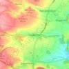 Mappa topografica Gauderndorf, altitudine, rilievo