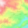 Mappa topografica Pauchi, altitudine, rilievo