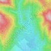 Mappa topografica Fletcher, altitudine, rilievo