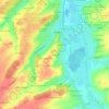 Mappa topografica Le Rocard, altitudine, rilievo