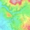 Mappa topografica La Paravent, altitudine, rilievo