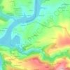 Mappa topografica Vilachá, altitudine, rilievo