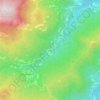 Mappa topografica Liveglia, altitudine, rilievo