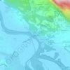 Mappa topografica Le Port de Groslée, altitudine, rilievo