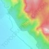 Mappa topografica Dealul cu Drum, altitudine, rilievo