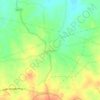 Mappa topografica Kanjikovil, altitudine, rilievo