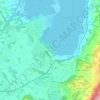 Mappa topografica Donzeno, altitudine, rilievo