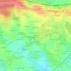 Mappa topografica Le Domaine, altitudine, rilievo