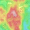 Mappa topografica La Fageolle, altitudine, rilievo