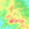 Mappa topografica Chez Renard, altitudine, rilievo