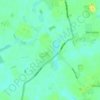 Mappa topografica Lissett, altitudine, rilievo