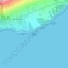 Mappa topografica Pointe de la Mare d'Arzule, altitudine, rilievo