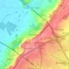 Mappa topografica Almondsbury, altitudine, rilievo