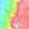 Mappa topografica El Peñasco, altitudine, rilievo
