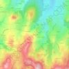 Mappa topografica La Mouleyras, altitudine, rilievo